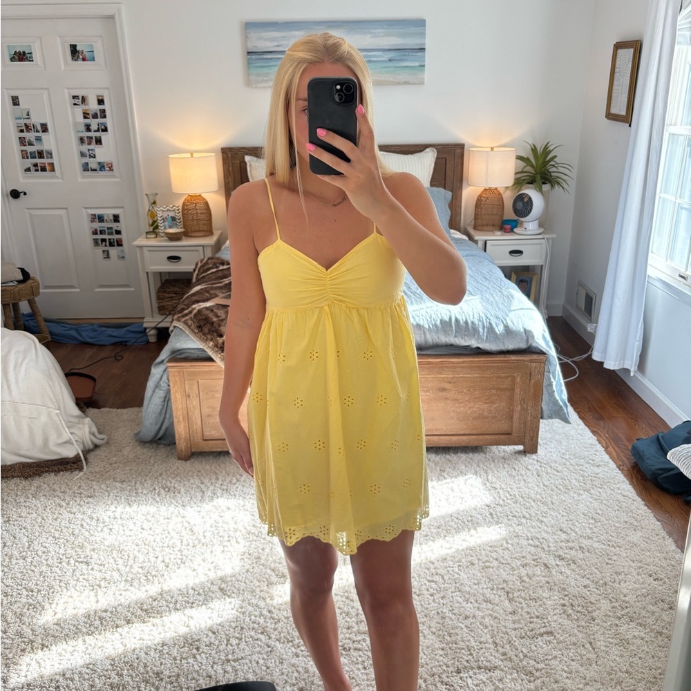 Love tree Yellow Sundress